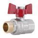 Кран шаровой Thermo Alliance Standart 1/2" ВН для воды (бабочка) SD607NW15PN40 SD00021332 фото 1