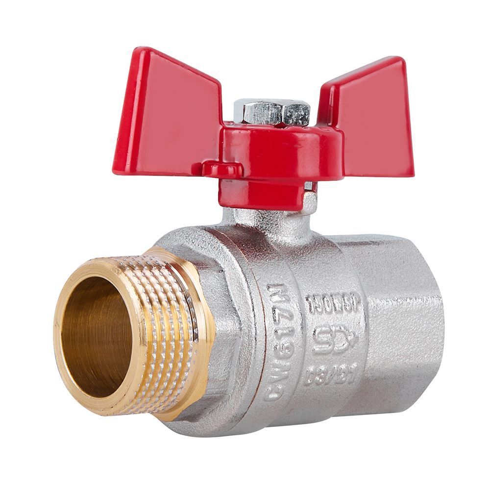 Кран кульовий Thermo Alliance Standart 3/4" ВЗ для води (метелик) SD607NW20PN40 SD00021333 фото