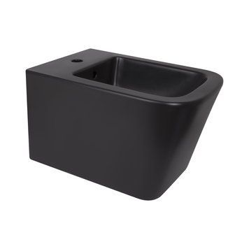 Біде підвісне Qtap Tern New 500x360x320 мм Matt Black QT17551303GMB SD00052588 фото