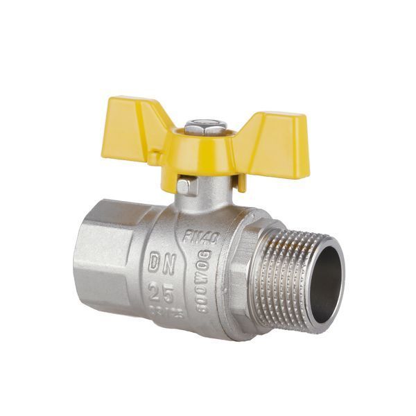 Кран кульовий Thermo Alliance Forte 1" ВЗ для газа (метелик) SF607G25 SD00010562 фото