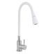 Змішувач для кухні Lidz Aria 015F31 з гнучким виливом (k35) LDARI015F31WNK36981 White / Nickel SD00043084 фото 1