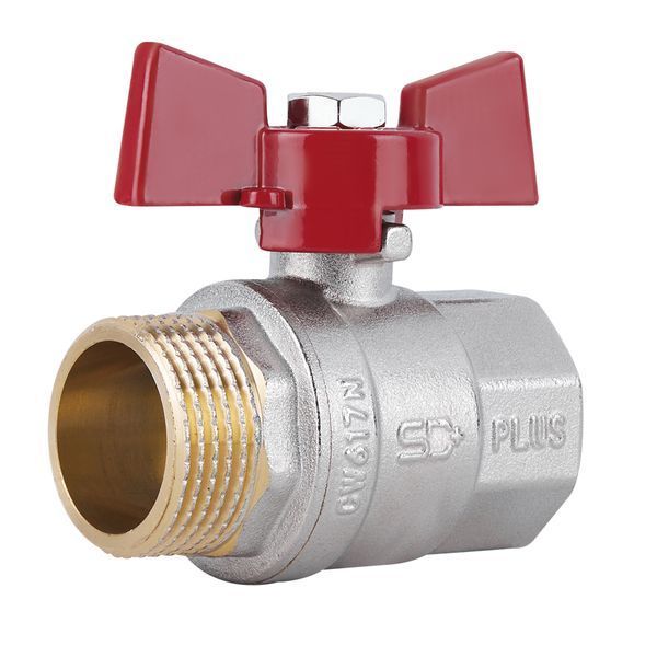 Кран шаровой Thermo Alliance Standart 1" ВН для воды (бабочка) SD607NW25PN40 SD00021334 фото