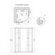 Душевая кабина Lidz Latwa SC90x90.SAT.MID.GR, стекло тонированное 4 мм без поддона SD00047614 фото 1