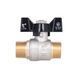 Кран шаровой Thermo Alliance Base 1/2" НН для воды (бабочка) SD606W15 SD00002817 фото 2