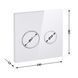 Панель смыва для унитаза Qtap Nest Uni QT0211P01V1176W SD00042970 фото 2
