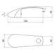 Ручка для змішувача Lidz Repair Mars 040M (k40) LDREP040MCRM34817 Chrome SD00040921 фото 3