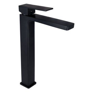 Змішувач для раковини Qtap Gemini високий QTGEM269BLM45678 Black Matt SD00051802 фото