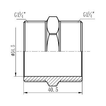 Ніпель Thermo Alliance Forte 1&nbsp;1/4 SF35832 SD00002579 фото