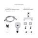 Акційний набір Qtap: Змішувач для раковини QTGEM270CRW45675 Chrome/White + Змішувач для ванни (з душовим гарнітуром) QTGEM259CRW45683 Chrome/White SD00055211 фото 6