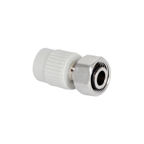 Муфта під Євроконус PPR із накидною гайкою Thermo Alliance 20х3/4" ВР з латунним штоком SD00051637 фото