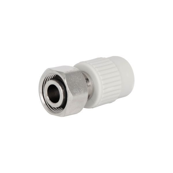 Муфта під Євроконус PPR із накидною гайкою Thermo Alliance 20х3/4" ВР з латунним штоком SD00051637 фото