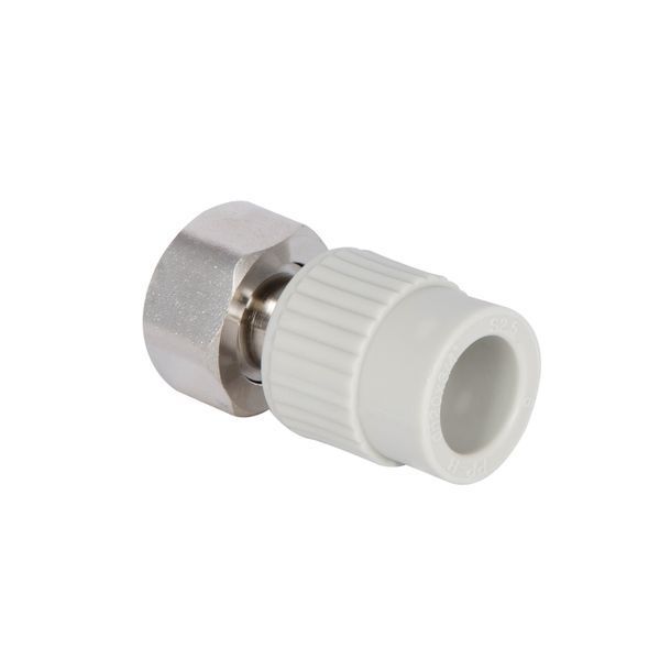 Муфта під Євроконус PPR із накидною гайкою Thermo Alliance 20х3/4" ВР з латунним штоком SD00051637 фото