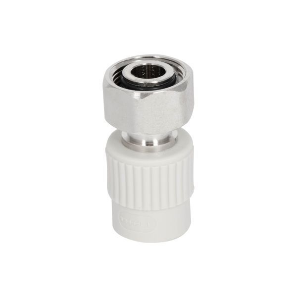 Муфта під Євроконус PPR із накидною гайкою Thermo Alliance 20х3/4" ВР з латунним штоком SD00051637 фото