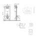 Готовое решение Qtap для ванной комнаты: подвесной унитаз Swan Ultra Quiet 520&times;360&times;320 + комплект инсталляции Nest 4 в 1 (круглая клавиша Satin) SD00054315 фото 2