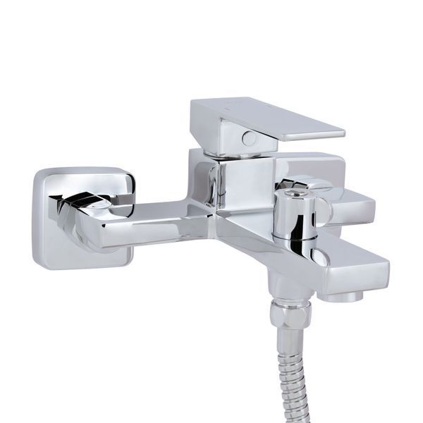 Смеситель для ванны Qtap Gemini (c душевым гарнитуром) QTGEM259CRM45681 Chrome SD00051805 фото