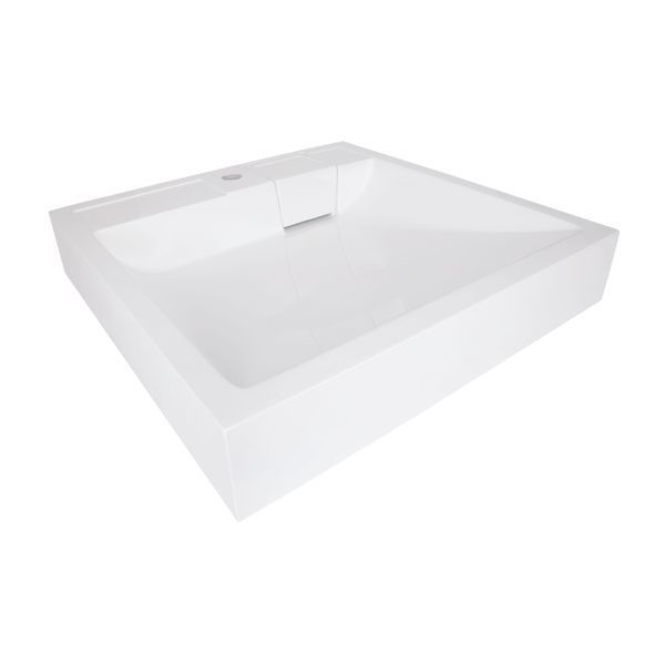 Раковина на стиральную машину Qtap Arvin 595x595x115 мм, White QTARV2365WHI48575 SD00054699 фото
