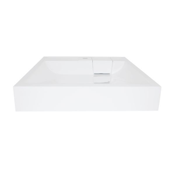 Раковина на стиральную машину Qtap Arvin 595x595x115 мм, White QTARV2365WHI48575 SD00054699 фото
