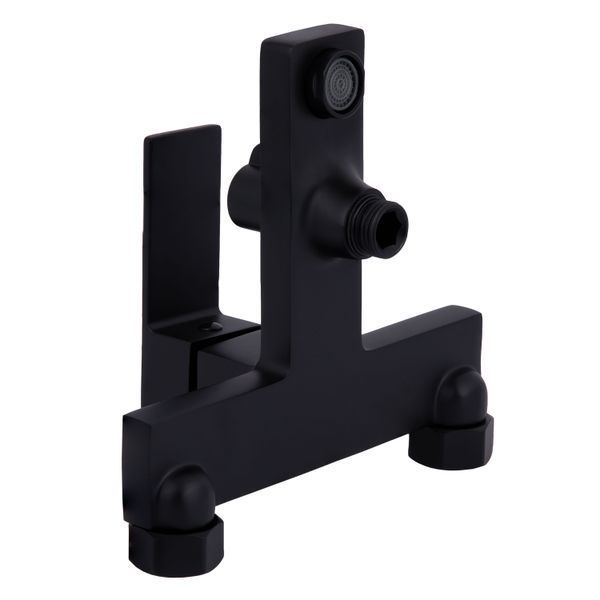 Смеситель для ванны Qtap Gemini (c душевым гарнитуром) QTGEM259BLM45682 Black Matt SD00051806 фото