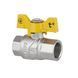 Кран шаровой Thermo Alliance Forte 1/2" ВР для газа (бабочка) SF602G15 SD00010576 фото 4