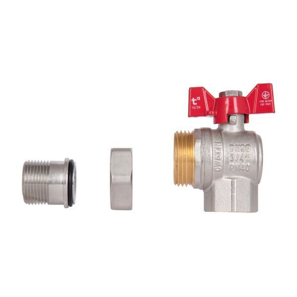 Кран кульовий "Американка" Thermo Alliance Standart кутовий 3/4" ВЗ SD222W20 SD00005698 фото