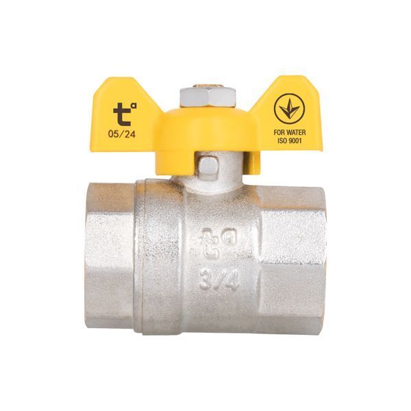 Кран шаровой Thermo Alliance Base 3/4" ВР для газа (бабочка) SD602G20 SD00002830 фото