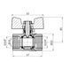 Кран шаровой Thermo Alliance Base 3/4" ВР для газа (бабочка) SD602G20 SD00002830 фото 2