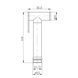 Лійка для гігієнічного душу Qtap Rucni округла QTCRMB020 Chrome (Bidet) SD00035707 фото 1