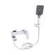 Смеситель для ванны Qtap Swan Cascada с поворотным изливом (c душевым гарнитуром) QTSWA260CRM45565 Chrome SD00051689 фото 1