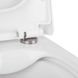 Готове рішення Qtap для ванної кімнати: підвісний унітаз Tern Rimless 490x340x350 + комплект інсталяції Nest 4 в 1 (лінійна клавіша White) SD00043020 фото 5