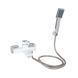 Смеситель для ванны Lidz Wawel 006 (c душевым гарнитуром) (k35) LDWAW006WHI45398 White SD00051522 фото