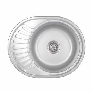 Кухонна мийка Brinex 5745 0,8 мм Micro Decor (BRIN5745MDEC0) SD00054089 фото