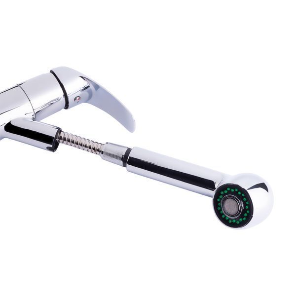 Смеситель для кухни Lidz Mars 011 с выдвижным изливом (k40) LDMAR011CRM34859 Chrome SD00040963 фото
