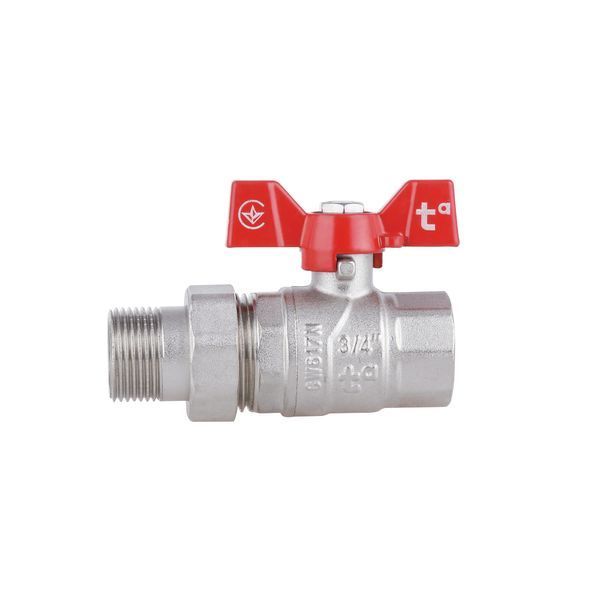 Кран кульовий "Американка" Thermo Alliance Forte 3/4" прямий SF220W20 SD00017968 фото