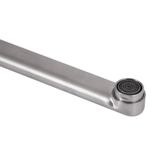 Смеситель для ванны Lidz Luna 005 (c душевым гарнитуром) (k35) LDLUN005NKS46093 Nickel SD00052217 фото