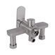 Смеситель для ванны Lidz Luna 005 (c душевым гарнитуром) (k35) LDLUN005NKS46093 Nickel SD00052217 фото 4