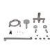 Смеситель для ванны Lidz Luna 005 (c душевым гарнитуром) (k35) LDLUN005NKS46093 Nickel SD00052217 фото 7