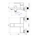 Смеситель для ванны Qtap Gemini (c душевым гарнитуром) QTGEM259GMB45684 Gunmetal Black PVD SD00051808 фото 1
