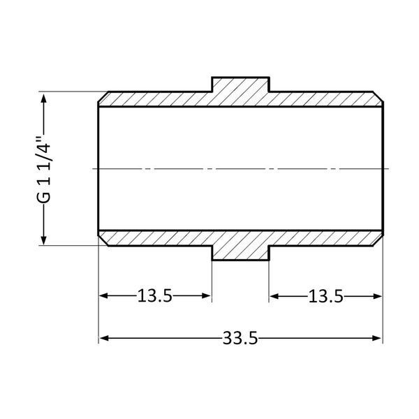 Ниппель Thermo Alliance Standart 1&nbsp;1/4" НР SD4073232 SD00047816 фото