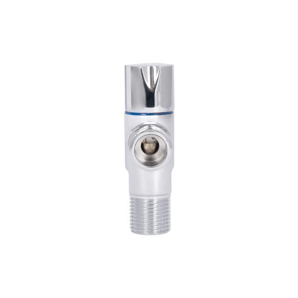 Кран кутовий Thermo Alliance Standart (ручка кругла) з керам.буксою 1/2"З х 1/2"З SF342W1515 SD00005707 фото