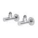 Комплект кранів Thermo Alliance Standart 1/2" НР для рушникосушарки кутовий SF395W15 SD00046628 фото 2