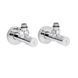 Комплект кранів Thermo Alliance Standart 1/2" НР для рушникосушарки кутовий SF395W15 SD00046628 фото 5