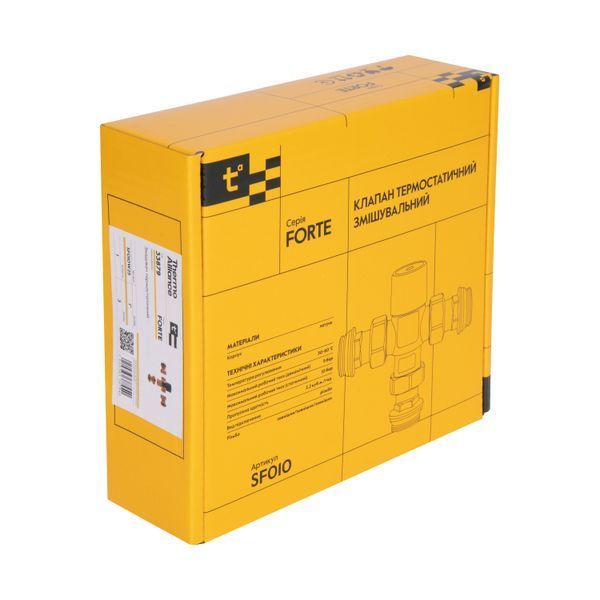 Змішувач термостатичний Thermo Alliance Forte 1" SF010W25 SD00039982 фото