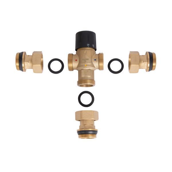 Змішувач термостатичний Thermo Alliance Forte 1" SF010W25 SD00039982 фото