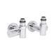 Комплект кранов Thermo Alliance Standart 1/2", хром, для полотенцесушителя угловой SF395W15HE SD00046629 фото 4