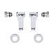 Комплект кранов Thermo Alliance Standart 1/2", хром, для полотенцесушителя угловой SF395W15HE SD00046629 фото 6