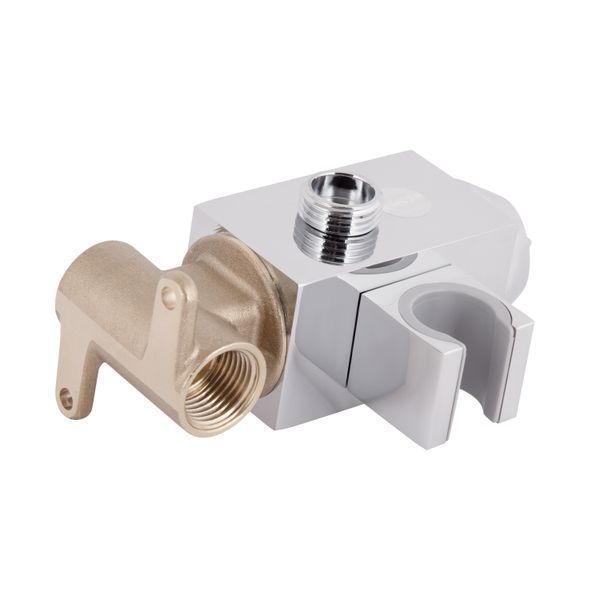 Набор для гігієнічного душу Qtap Swan Cascada прямокутний QTSWA262CRM45567 Chrome SD00051691 фото