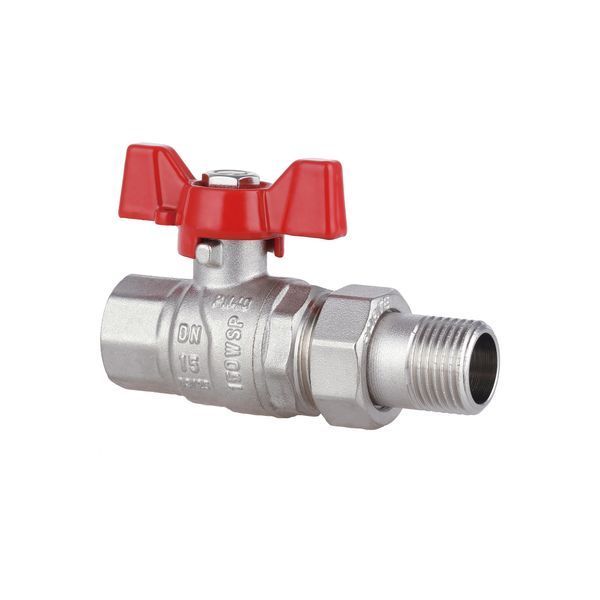 Кран кульовий "Американка" Thermo Alliance Forte 1/2" прямий SF220W15 SD00017967 фото