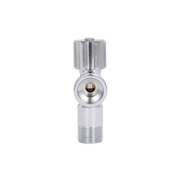 Кран кутовий Thermo Alliance Standart (ручка шестигранник) з вент.буксою 1/2"З х 3/4"З SF3441520 SD00021098 фото