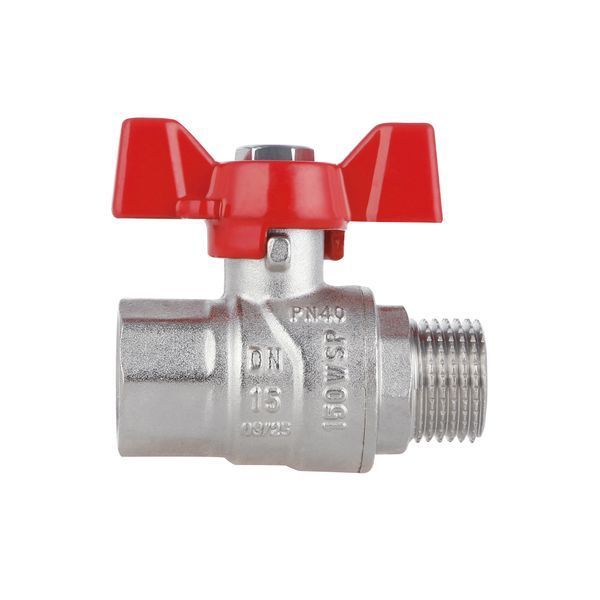 Кран шаровой Thermo Alliance Forte 1/2" ВН для воды (бабочка) SF607W15 SD00010577 фото