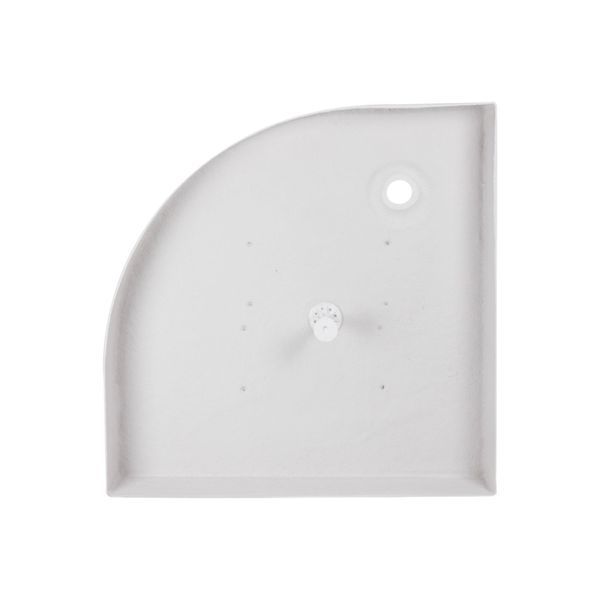 Набор Lidz душевая кабина Latwa SC90x90.SAT.LOW.GR, стекло тонированное 4 мм + поддон Kupala SD00048619 фото